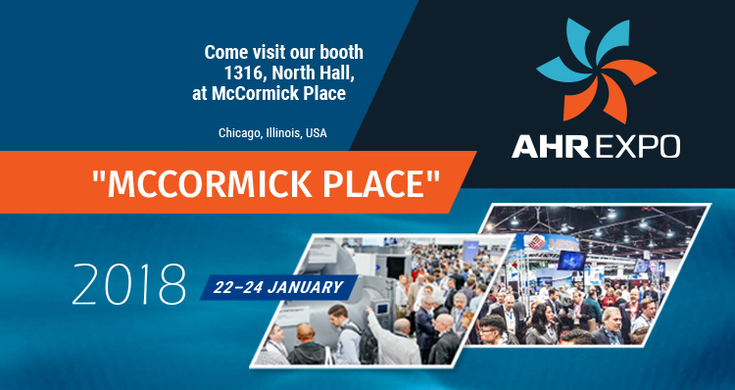 Welcome to our booth at AHR EXPO 2018