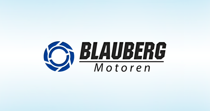 Introducing the new Blauberg Motoren logo