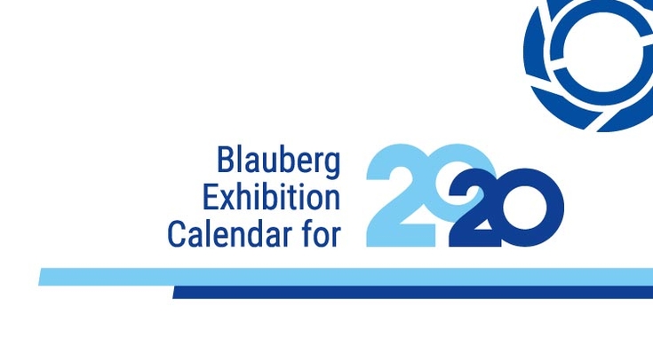 Blauberg Exhibition Calendar for 2020