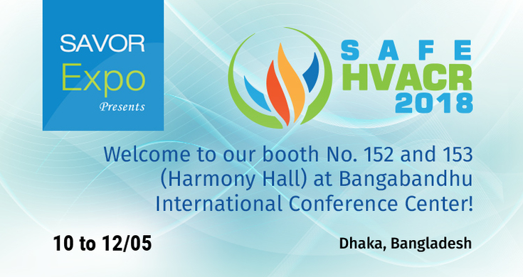 Welcome to our booth at Safe HVACR 2018