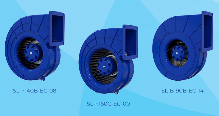 New fans in plastic spiral casing from Blauberg: more power and energy efficiency!