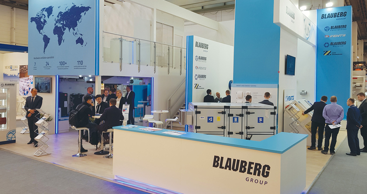 Blauberg auf der ISH 2019 – der führenden Messe der HLK-Branche