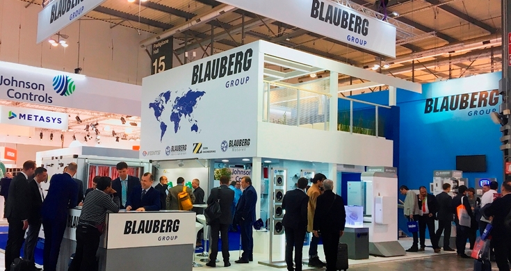 Blauberg Motoren takes part in MCE 2018 – the world's leading event of the HVAC industry