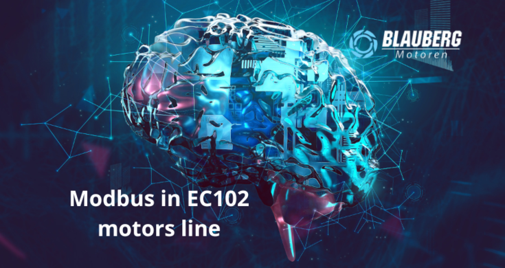 Modbus in EC102 motors line