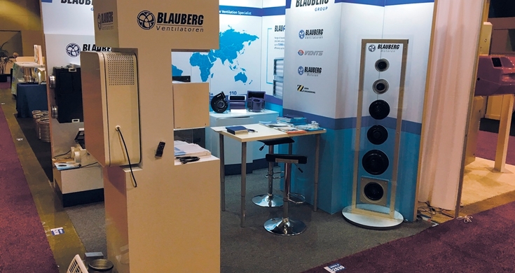 Blauberg presents ventilation equipment at CMPX 2018