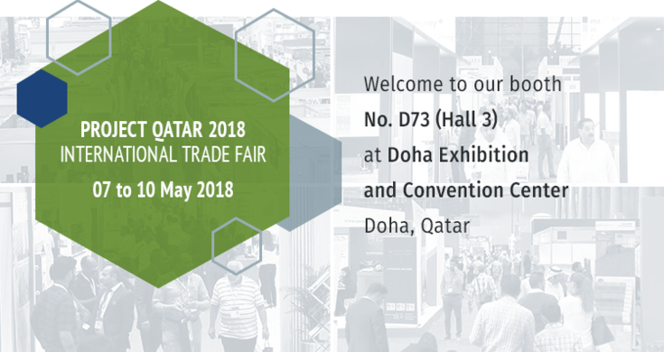 Welcome to our booth at Project Qatar 2018