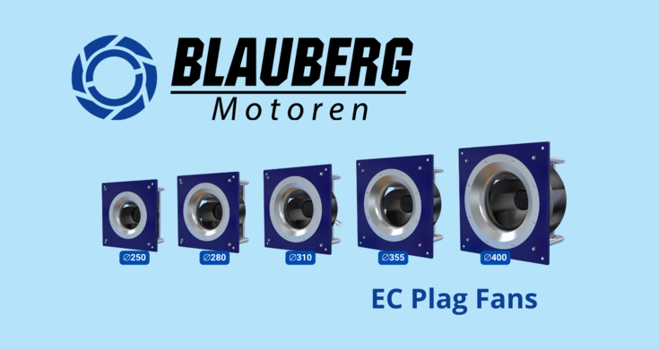 Introducing the new design of Blauberg Motoren plug fans