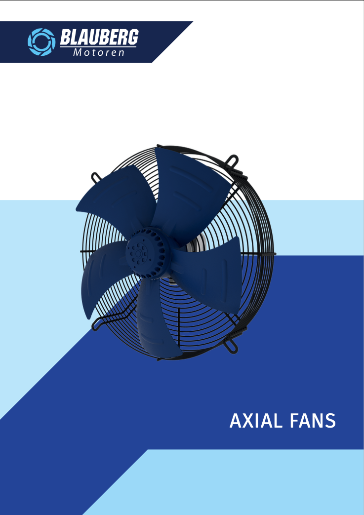 Blauberg Motoren Axial Fans  Catalogue