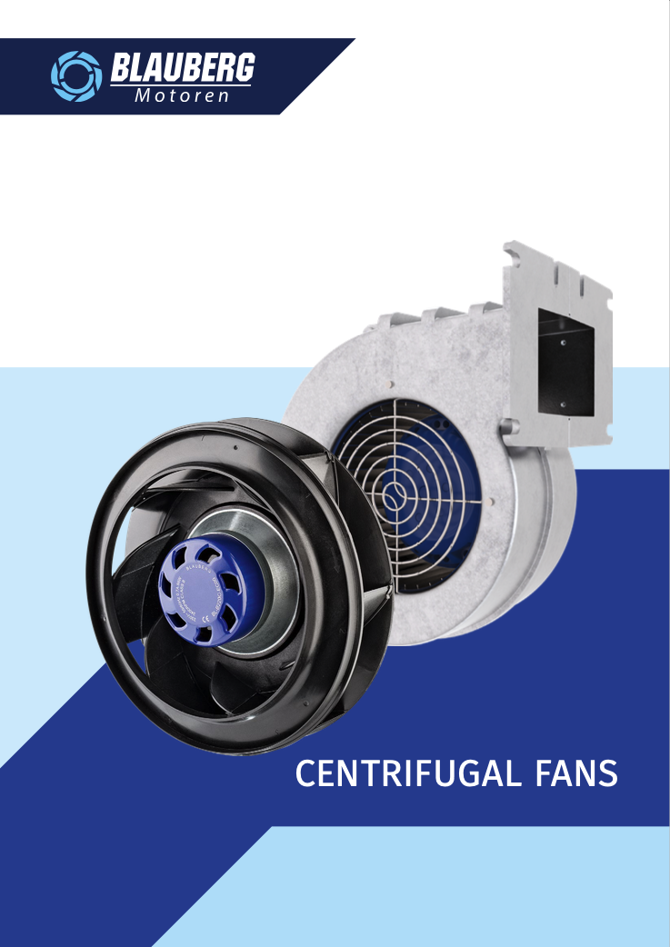 Blauberg Motoren Centrifugal Fans Catalogue